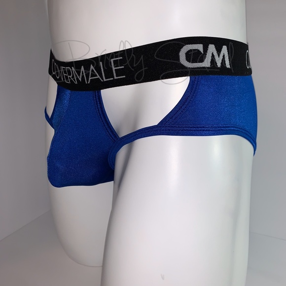 Cover Male Bikini Brief - Blue (M) - Picture 1 of 5